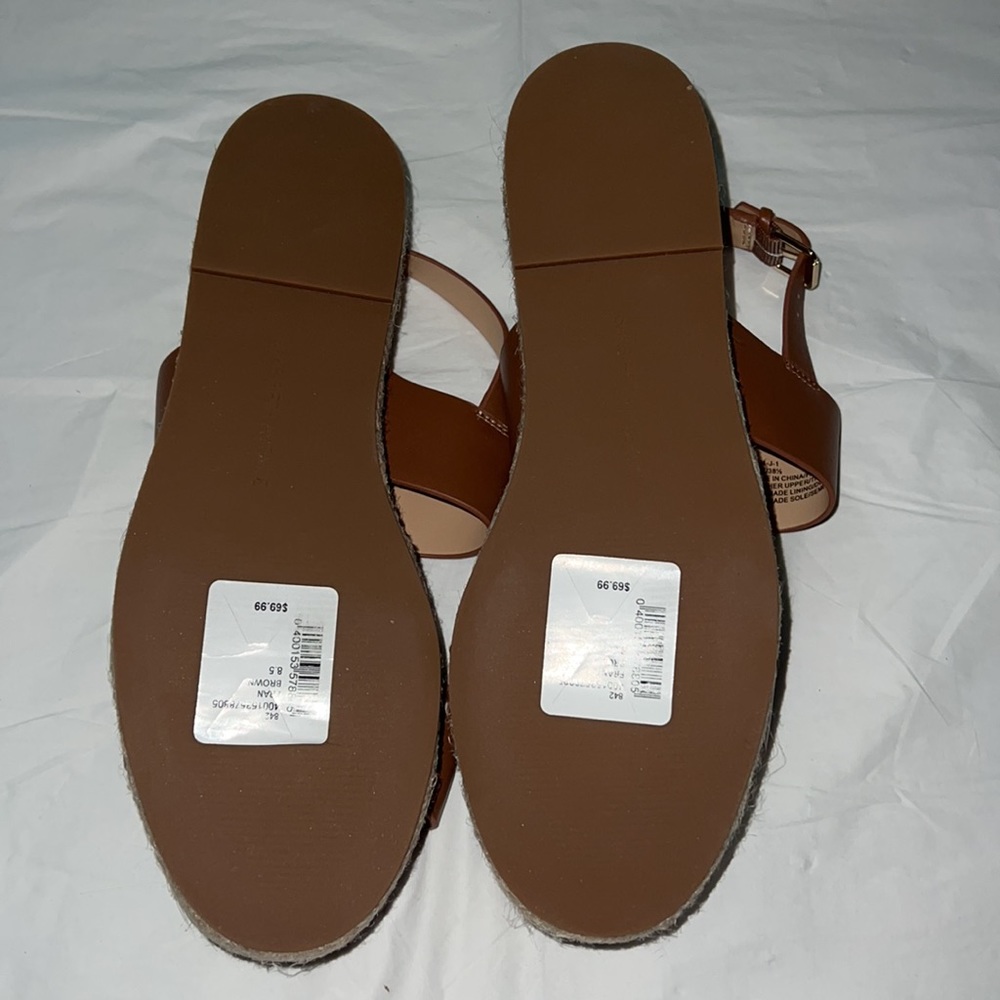 Saks Fifth Avenue Women's Brown Sandals - Picture 5 of 5